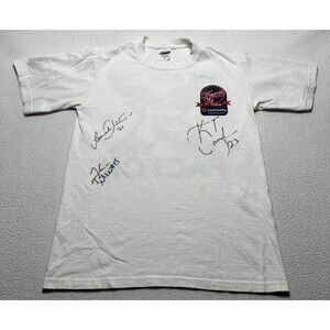 Indiana Fever Autographed WNBA Basketball T Shirt Unisex Size Small *READ
